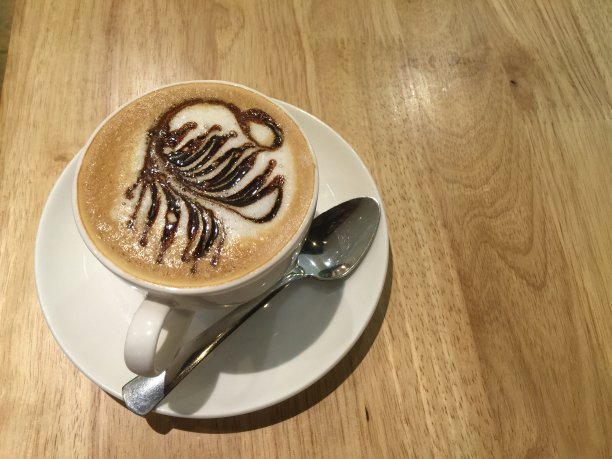 墨尔本咖啡馆的咖啡时间图片下载