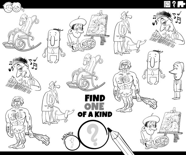 其中一种任务是用卡通人物涂色书页图片下载