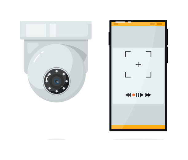 视频对讲摄像机单元与智能手机连接图片下载