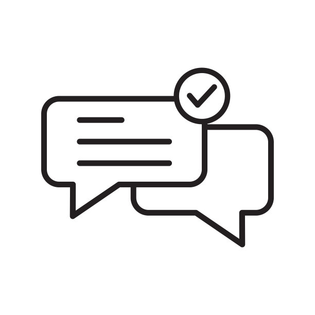 气泡语音矢量图标在时尚的平面设计图片下载