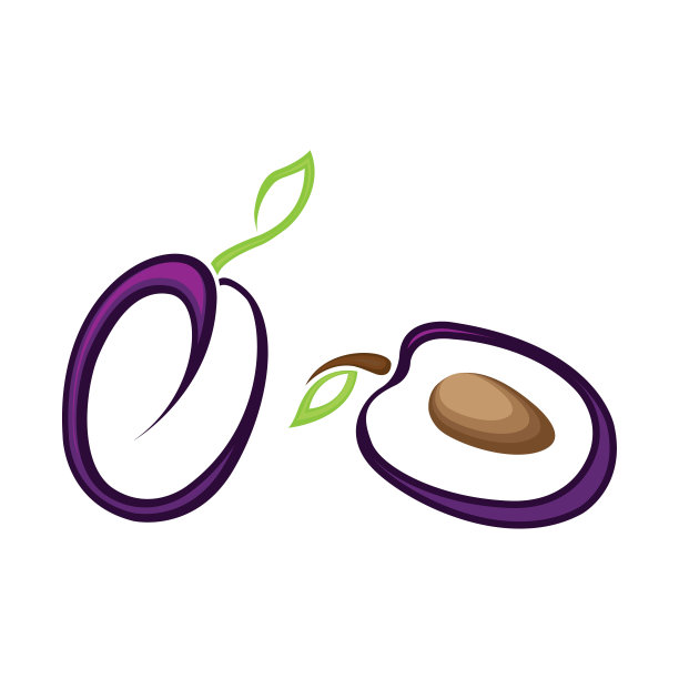 涂鸦的水果。天然热带水果，涂鸦柑橘橙和维生素柠檬。素食厨房苹果手绘矢量图片下载