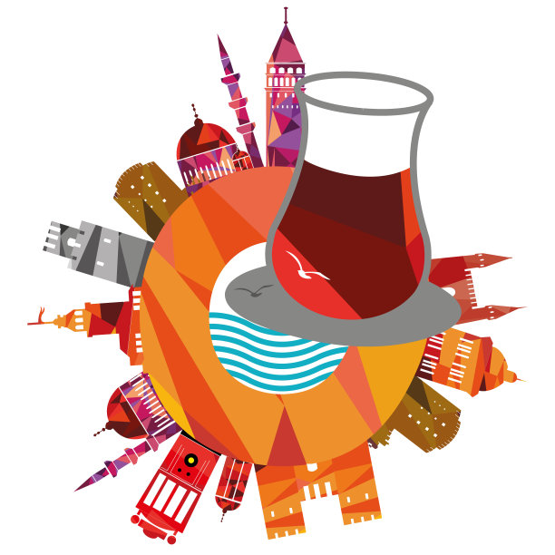 伊斯坦布尔标志库存插图图片下载