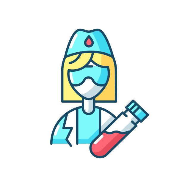 实验室工作人员RGB颜色图标图片下载