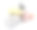 白色背景上装饰性的彩色石头图片下载