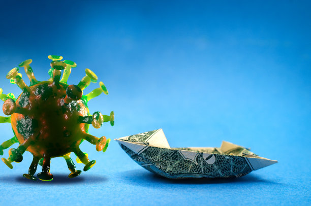 经济冠状病毒感染船图片下载