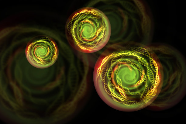 多元宇宙黑洞3D插图图片下载