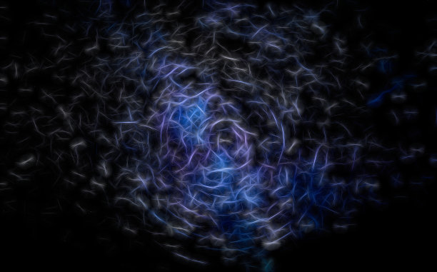 抽象的蓝色背景与白色的星星图片下载