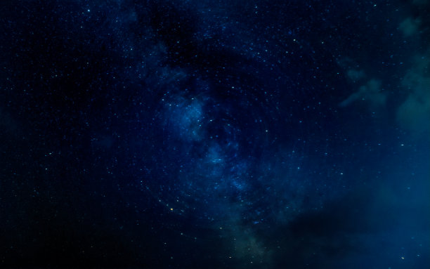 抽象的蓝色背景与白色的星星图片下载