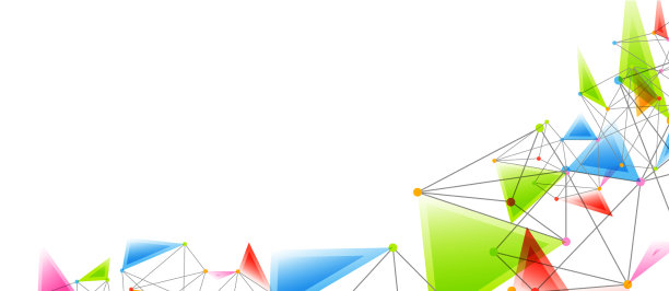 线点连接三角技术图片下载