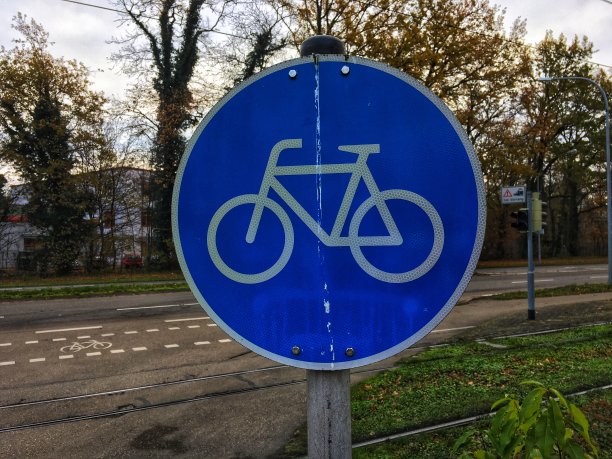 道路标志-自行车图片下载