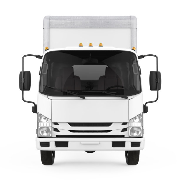 运货卡车孤立图片下载