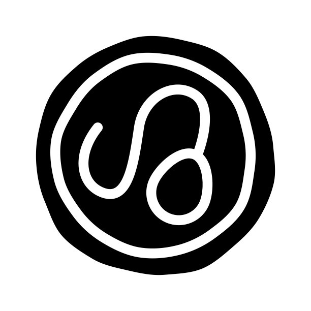 精子在卵形图标矢量插图图片下载