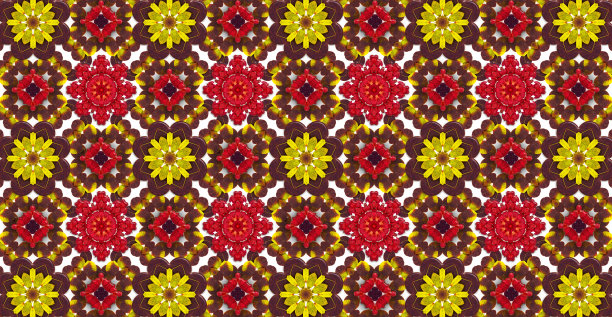 叶子做成的花图片下载