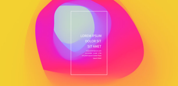 彩色渐变流体背景与动态液体形式。封面设计模板传单传单，小册子设计，报告，报告或杂志。矢量插图。图片下载