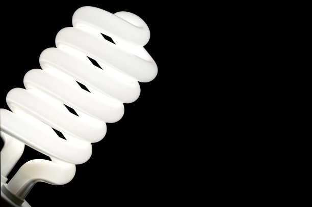 白色背景上的白色灯图片下载