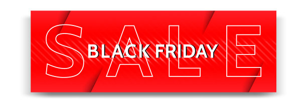 最小的现代几何水平黑色星期五图片下载