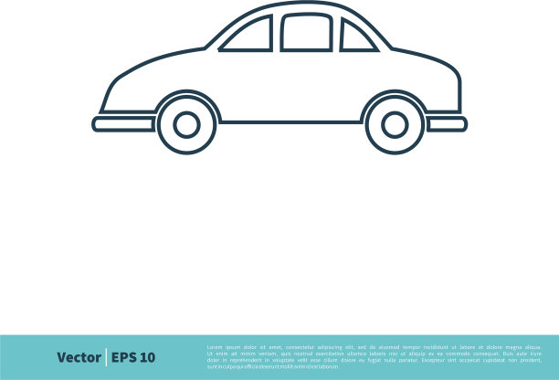 汽车图标标志模板设计eps 10图片下载