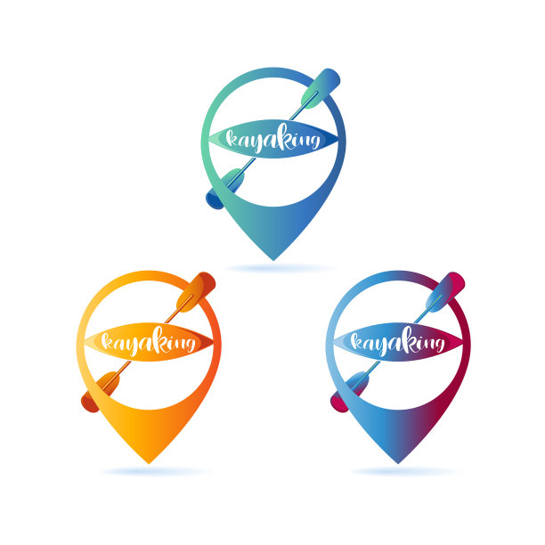 皮划艇位置图标设置河体育路图片下载