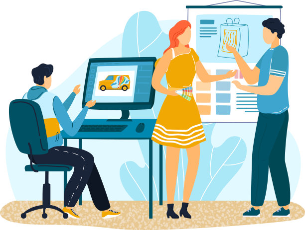 办公室设计油漆出版社女男图片下载