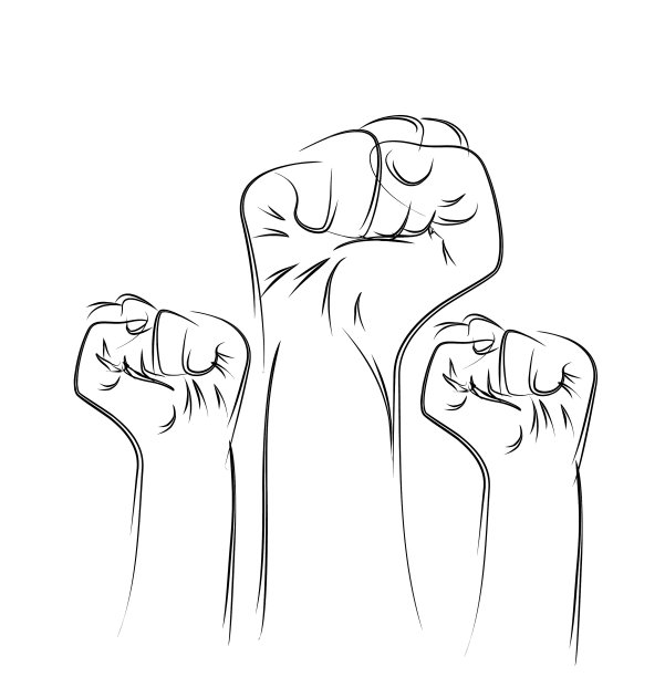 国际青年日8月12日线条艺术图片下载