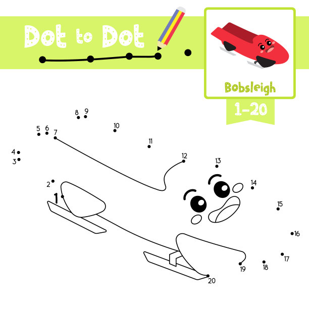 点到点的教育游戏和着色书图片下载