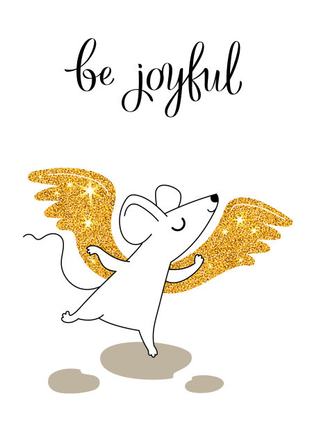 小老鼠很快乐图片下载