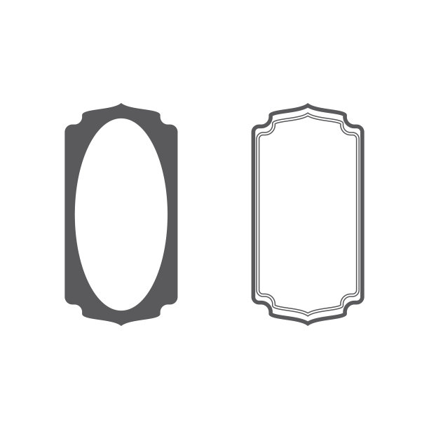 老式框架图标模板图片下载