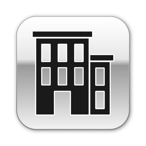 黑色的房子图标孤立在白色的背景图片下载