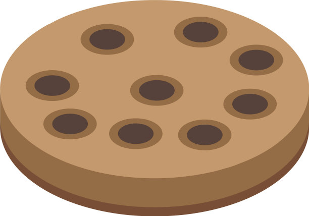 糖果蛋糕图标等距风格图片下载