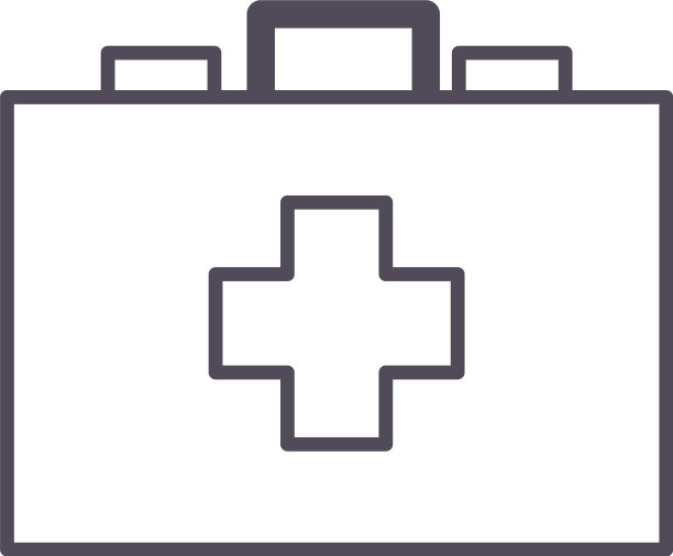 套件与交叉线风格的图标设计图片下载