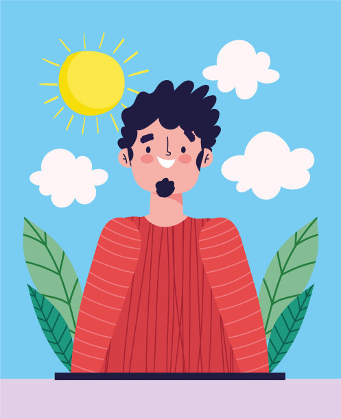 快乐友谊日少年性格户外图片下载