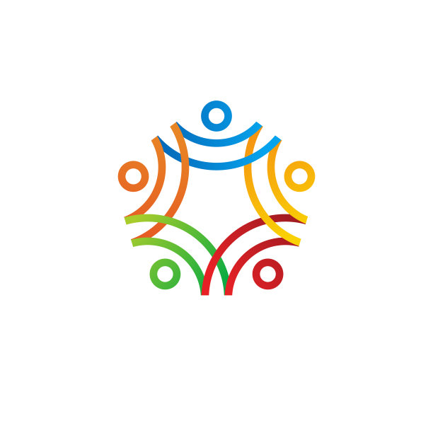 人物家庭团结logo图标图片下载