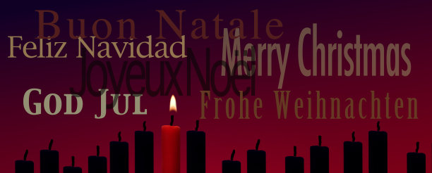 发光的蜡烛图片下载