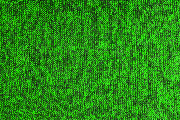 绿色和黑色针织混搭纹理和平坦的背景图片下载