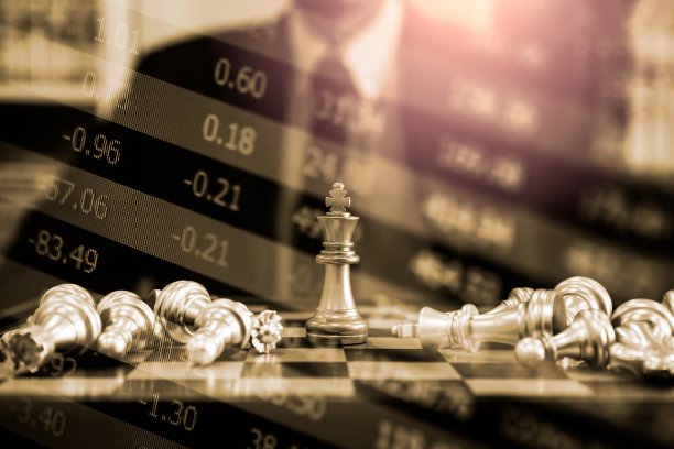 股票市场或外汇交易图形和烛台图表适合金融投资的概念。经济趋势背景的商业理念和所有的艺术作品设计。抽象的金融背景。图片下载