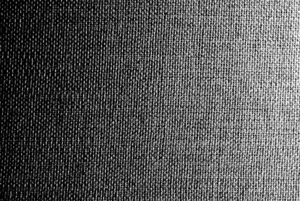 抽象的布背景在黑色和白色。一种低调的无缝纹理。图片下载