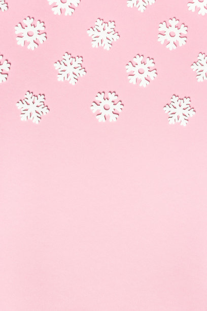 冬天的背景与雪花图片下载