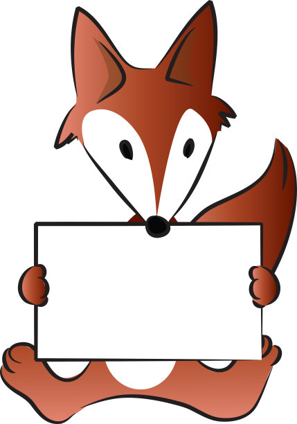 矢量狐狸纸图片下载
