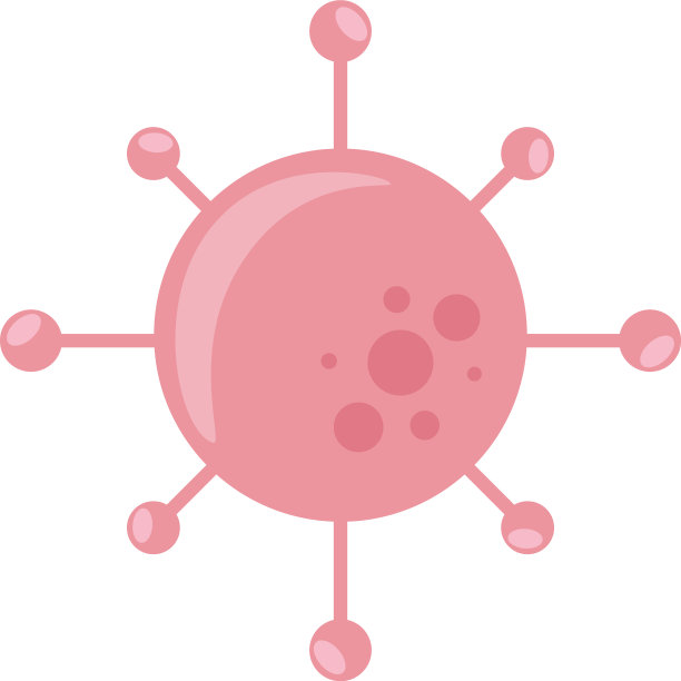 细胞冠状病毒细菌图标2019-ncov概念图片下载