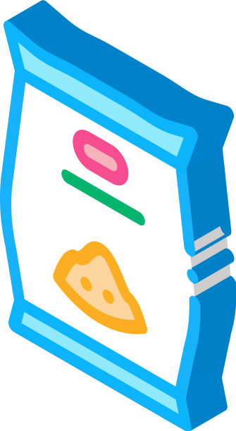 花籽袋等距图标图片下载