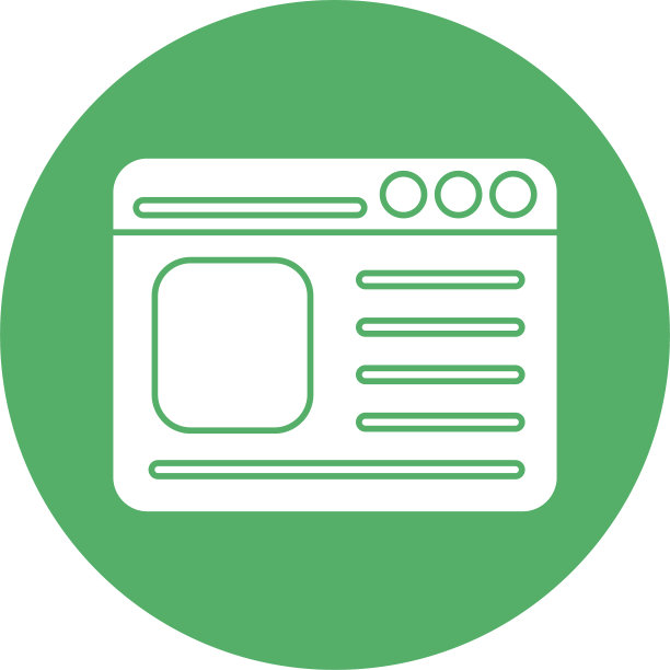 网站页面块样式图标设计图片下载