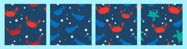 四个航海模板图片下载