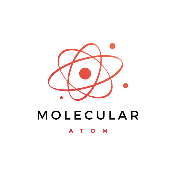 原子分子标志图标图片下载