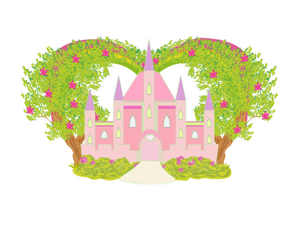 神奇的童话土地-装饰卡图片下载