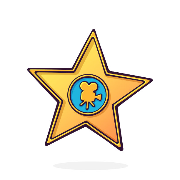 行走成名明星好莱坞著名的人行道图片下载