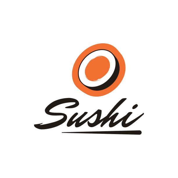 寿司日本食品库存插图亚洲，日本，鱼，生鱼片，抽象，商业，符号图片下载