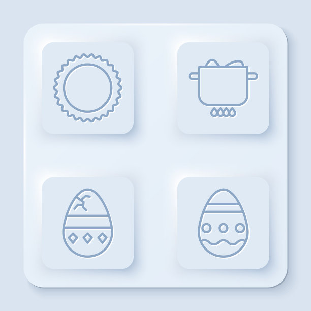 在火锅里摆好晒蛋和破蛋图片下载