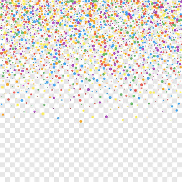 节日五彩纸屑庆祝星星彩虹忏悔图片下载