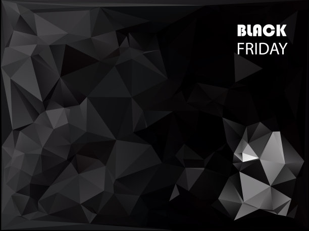 黑色星期五促销题词设计模板图片下载