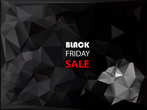 黑色星期五促销题词设计模板图片下载